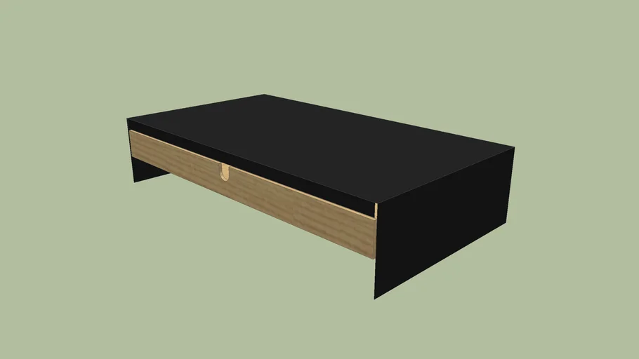 IKEA - ELLOVEN monitor stand, black