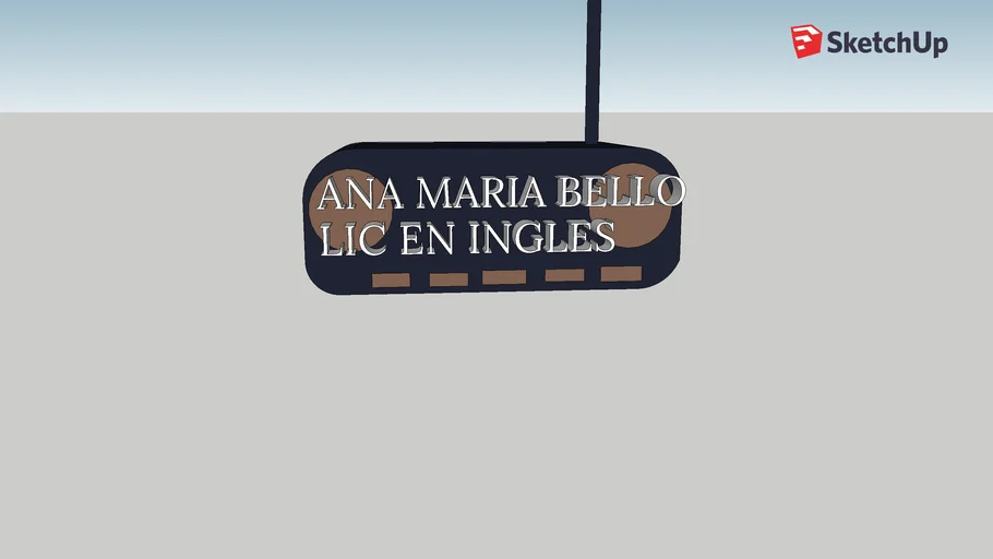 grabadora Ana Maria Bello Lic Ingles