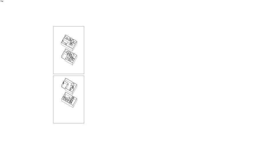 Villa Stein Exploded Axonometric 2