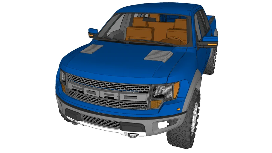 FORD F-150 RAPTOR SVT 2010 | 3D Warehouse