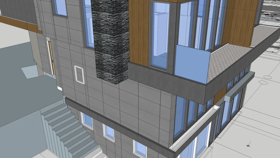 glass balustrade