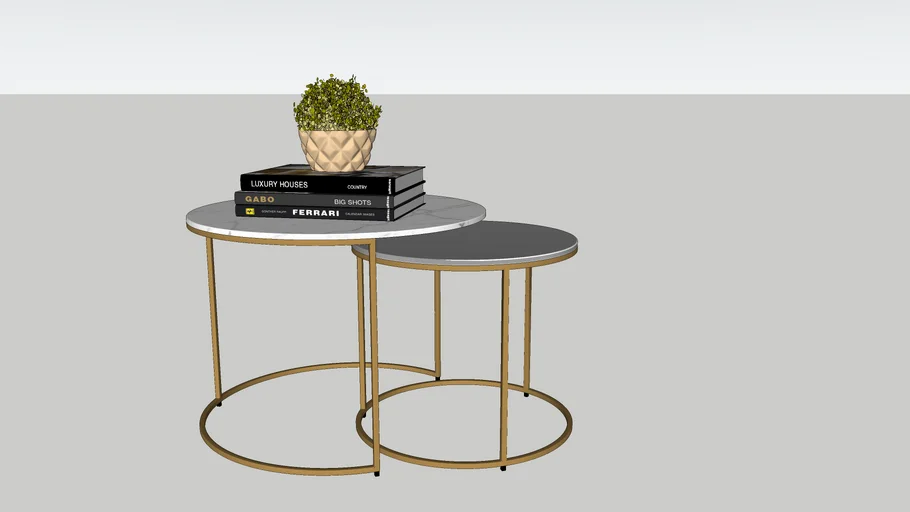 MESA DE CANTO MARMO GOLD
