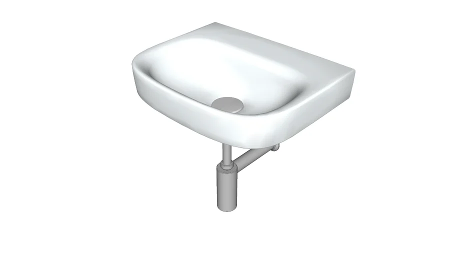 Lavatório Debba copm Sifão Cromado