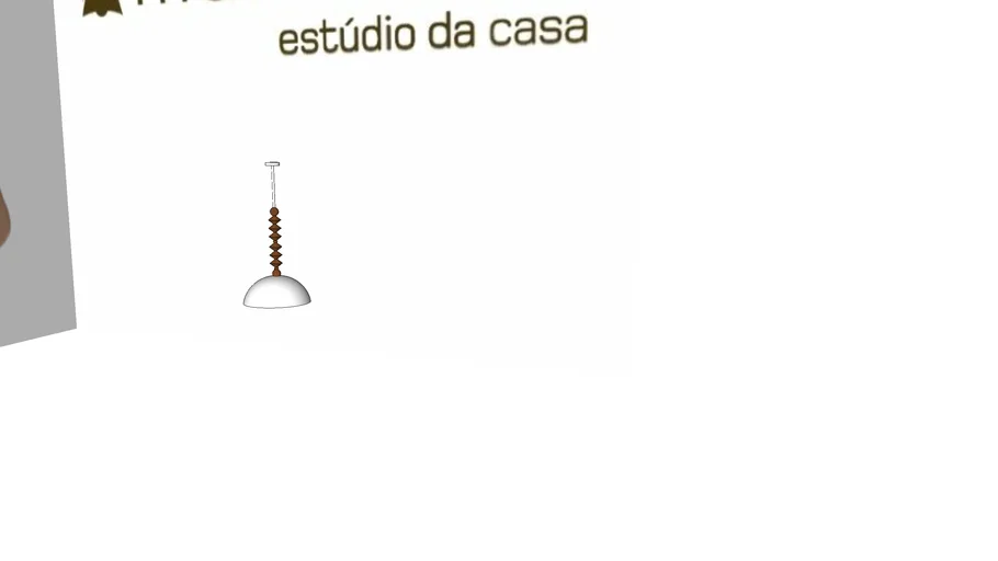875P - Pendente Meia Esfera 32ø