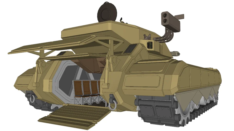 Modern Tank with APC Capabilities