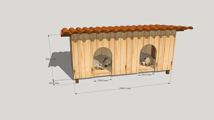 Dog House for two dogs.
