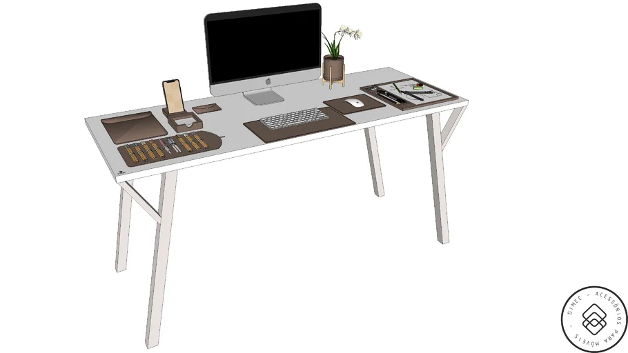 MESA DE ESTUDO ID2 - COM DECORAÇÃO