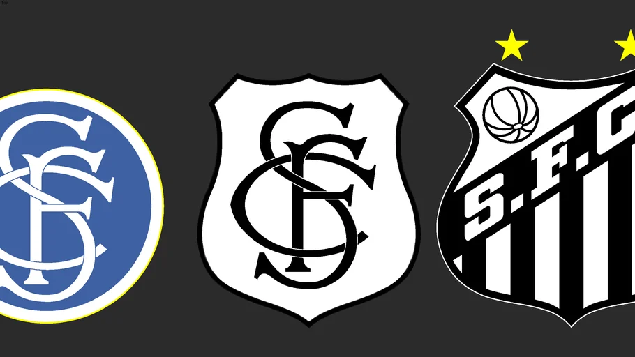 Logo Santos FC.