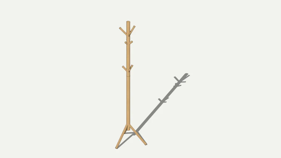 無印良品 ブナ材コートハンガー BEECH COAT STAND MUJI Beech wood coat stand / ブナ材コートスタンド / 山毛櫸衣帽架