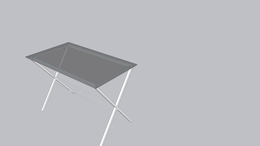 mesa de vidrio