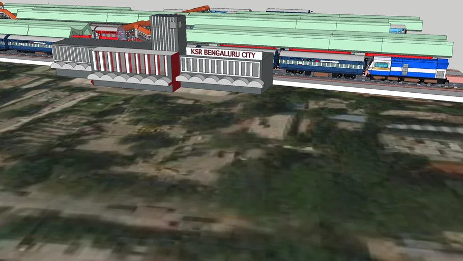 KSR Bangalore City Railway Station by Rajat Warang