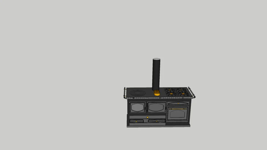 cuisiniere bois