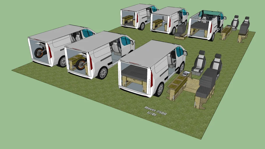 Ford Transit Custom L1 H1 Camperizada