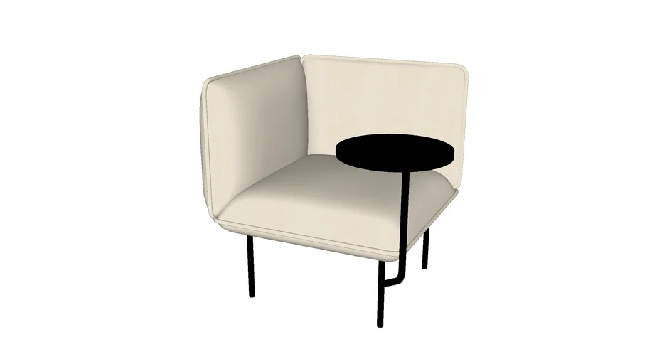 WOUD Nakki corner with table