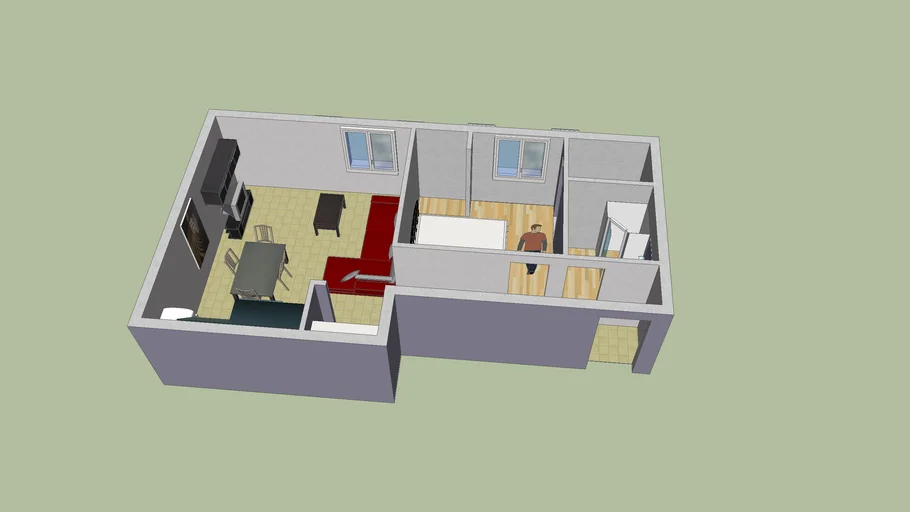 Appartement T2 40m²