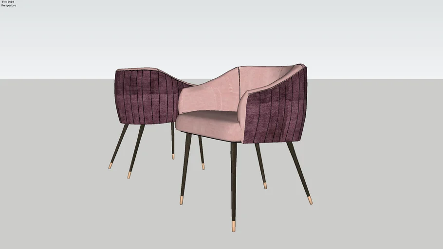 Armachair pink