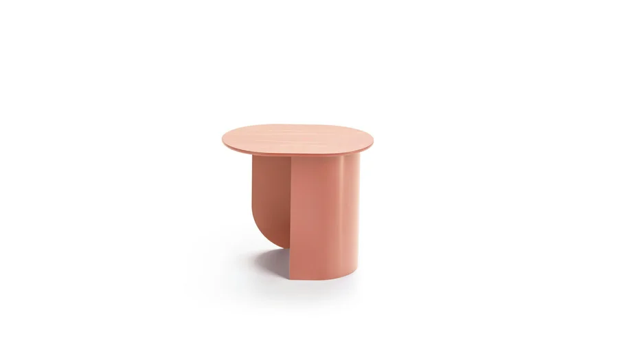 Plateau side table terra
