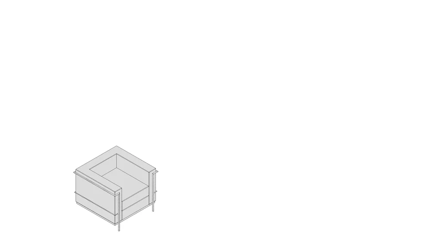 Le Corbusier: Poltrona / Armchair