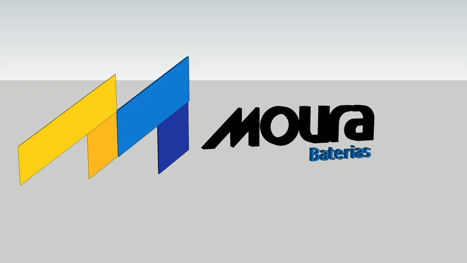 MOURA logo 3d