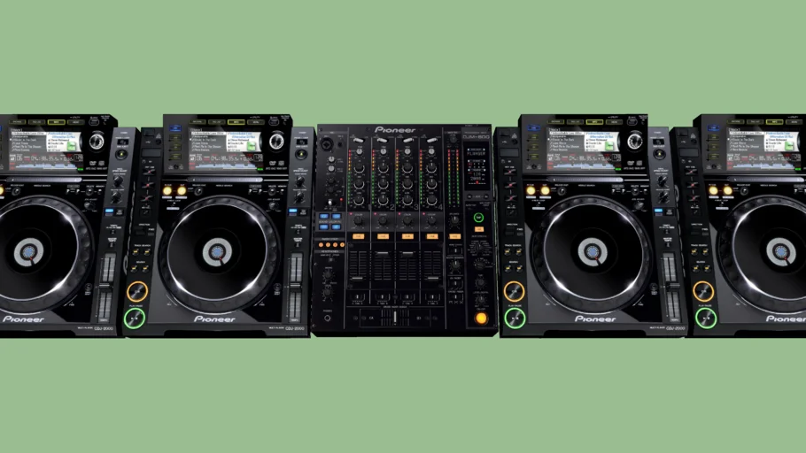 DJM 800 + 4 CDJ 2000