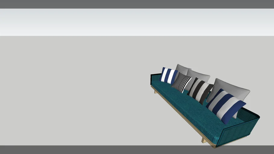 paola lenti-sabi sofa b39b