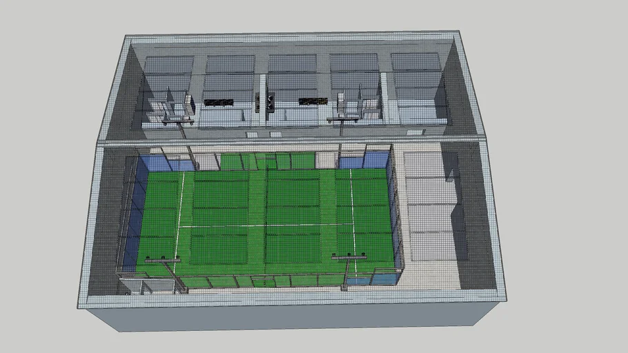Pista de padel indoor