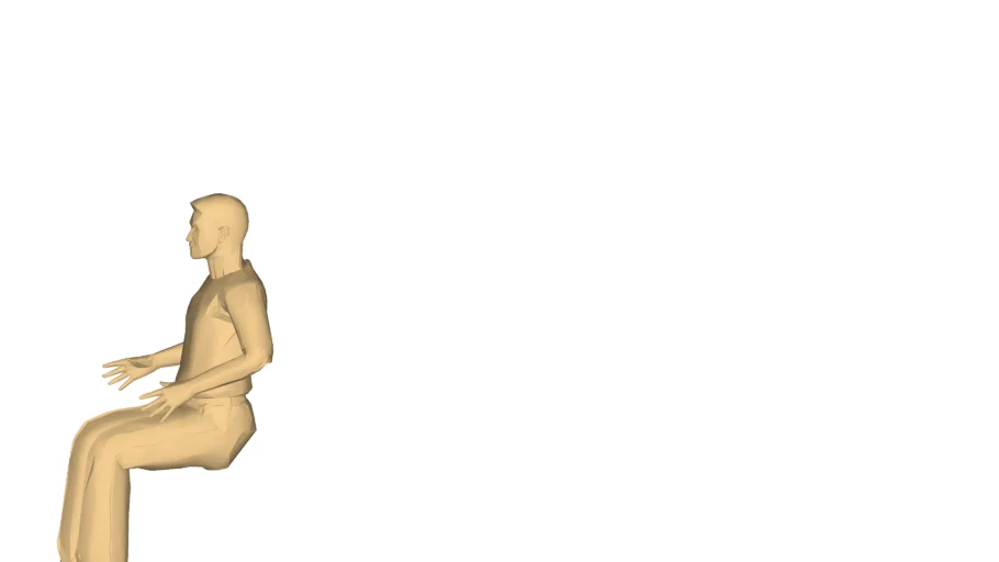 man sitting