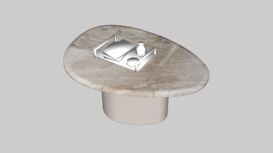 oval coffee table