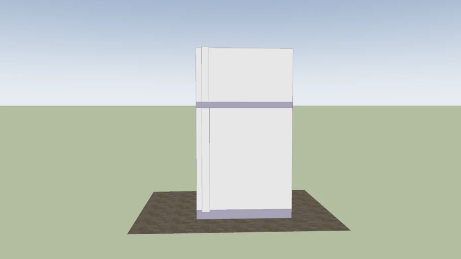 simple fridge | 3D Warehouse
