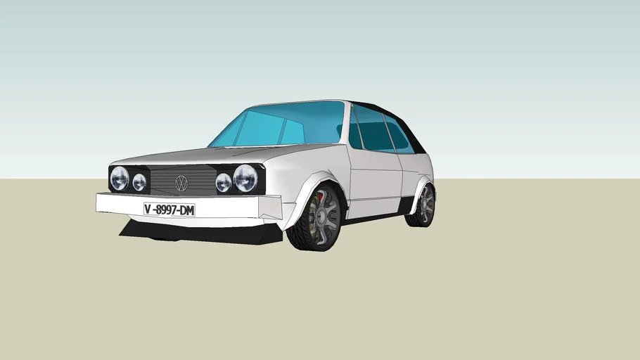 Volkswagen Golg Cabrio Karmann MK1  Tuning