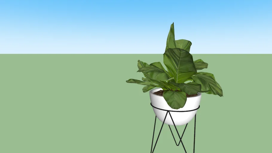 VASO COM PLANTA