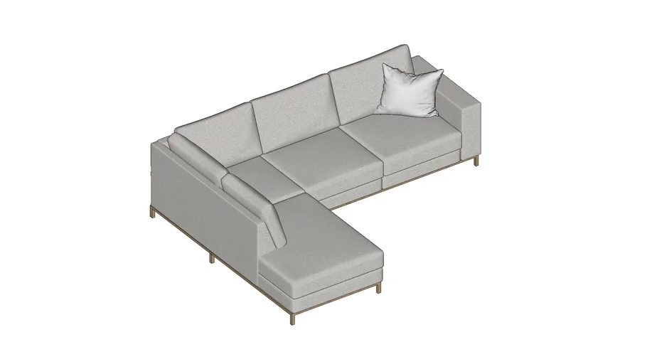 SketchUp Course - Hoekbank