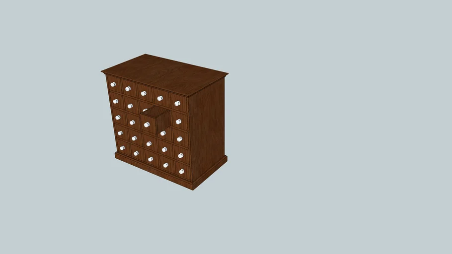 25 Drawer pharmacy Cabinet