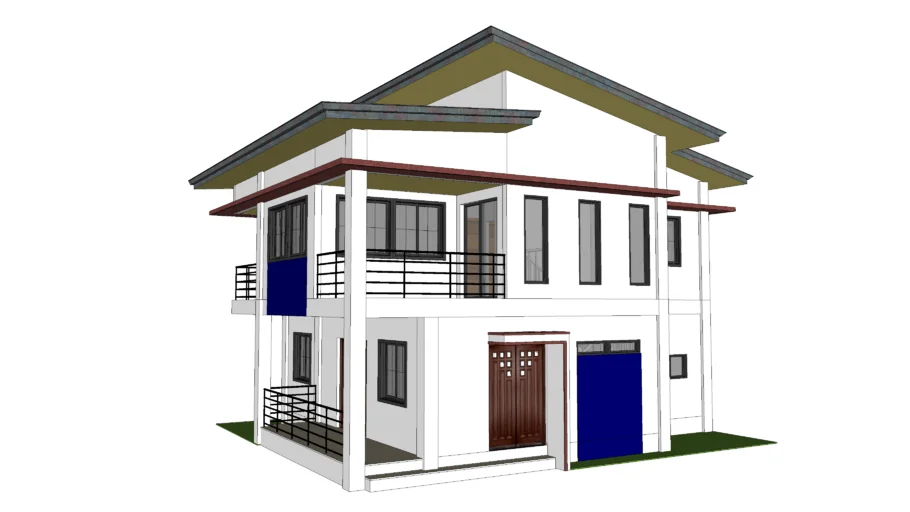 2 storey house