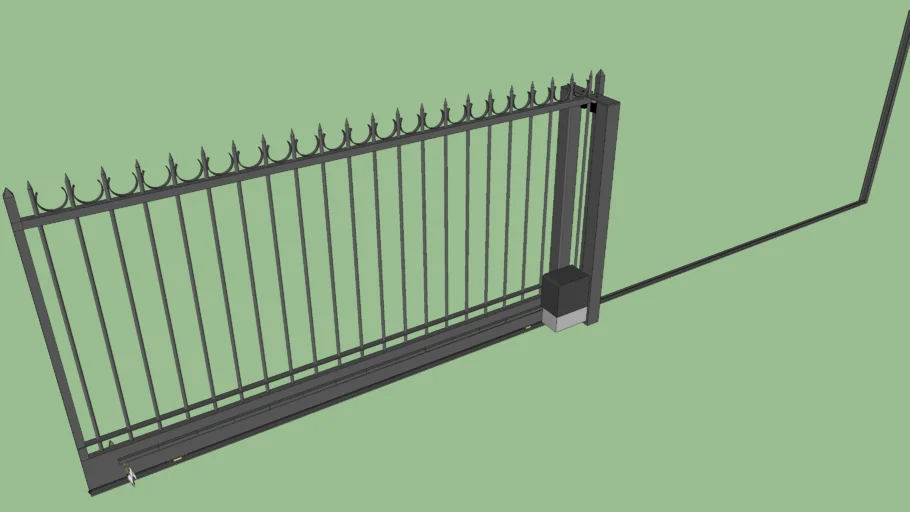 Sliding electrical gate