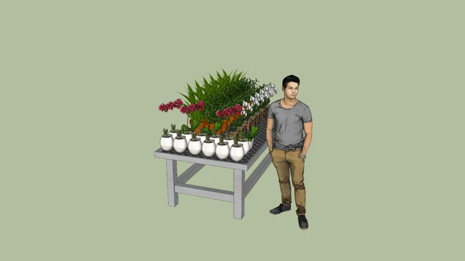 Retail Nursery Bench