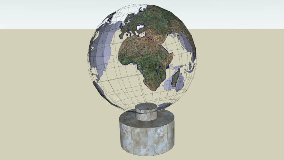 Globe on a stand