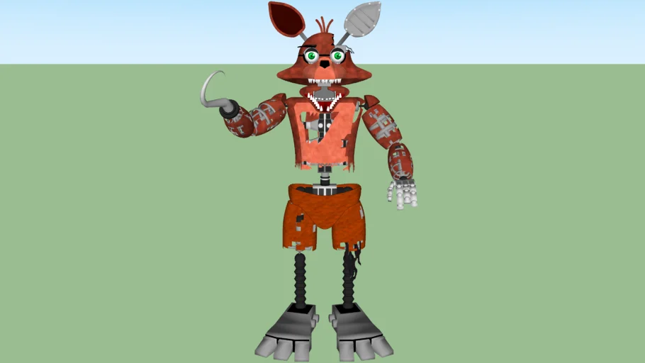 5 nights at Freddy's 2- old/withered Foxy