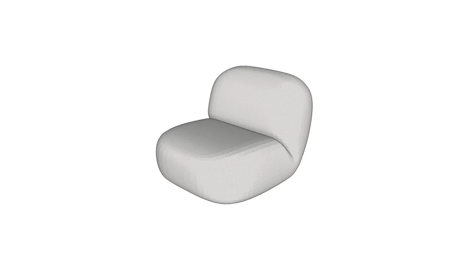 Simone Swivel Lounge Chair (Sheep)