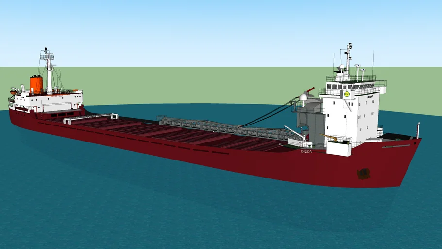 Great lakes ore boat