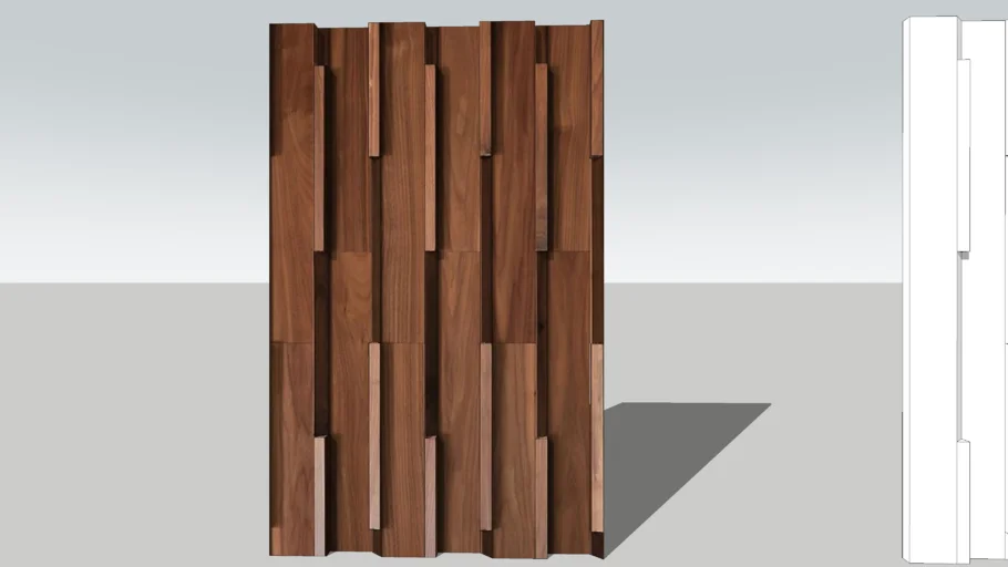 Wood panelling
