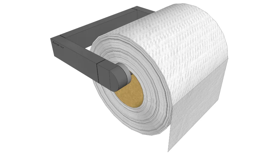 Rolo de papel higiênico