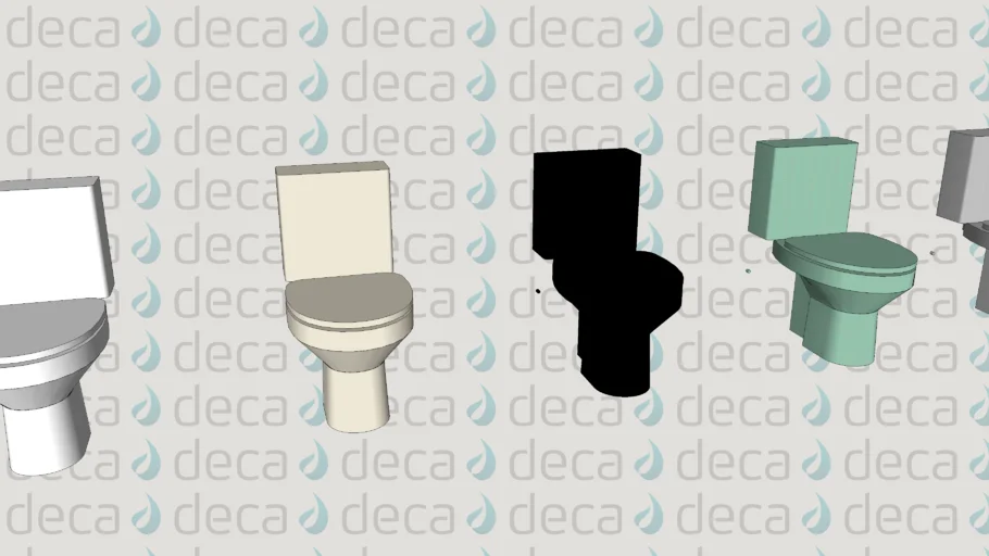 Deca Bacia Sanitaria Monte Carlo Código P.808 Caixa Acoplada