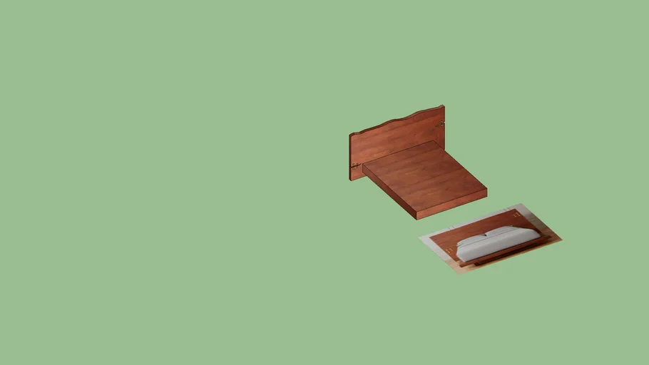 LANDSCAPE ACACIA LIVE EDGE BED