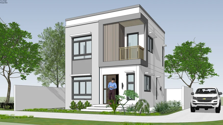 Proposed Two Storey 6mx7m Residential Building