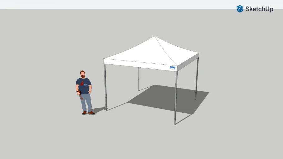 Tenda Sanfonada 3x3