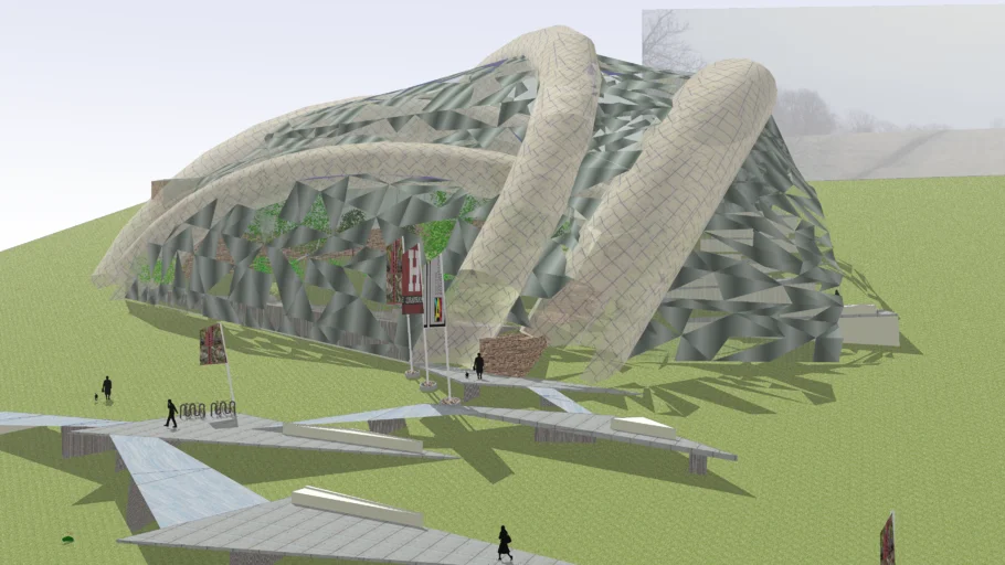 Updated B-2 Studio, Aviary (Arnold Arboretum)