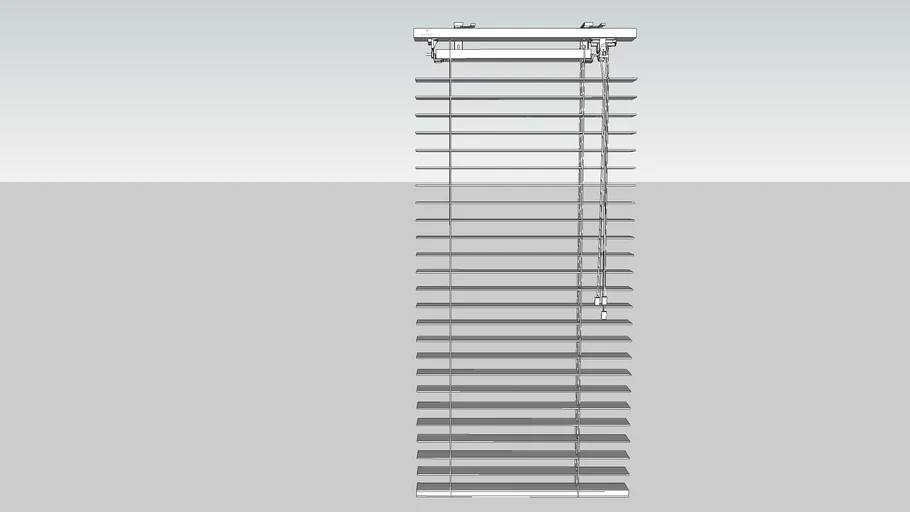Wooden Blinds 50mm Cord Lock Deluxe by Sandei Blinds