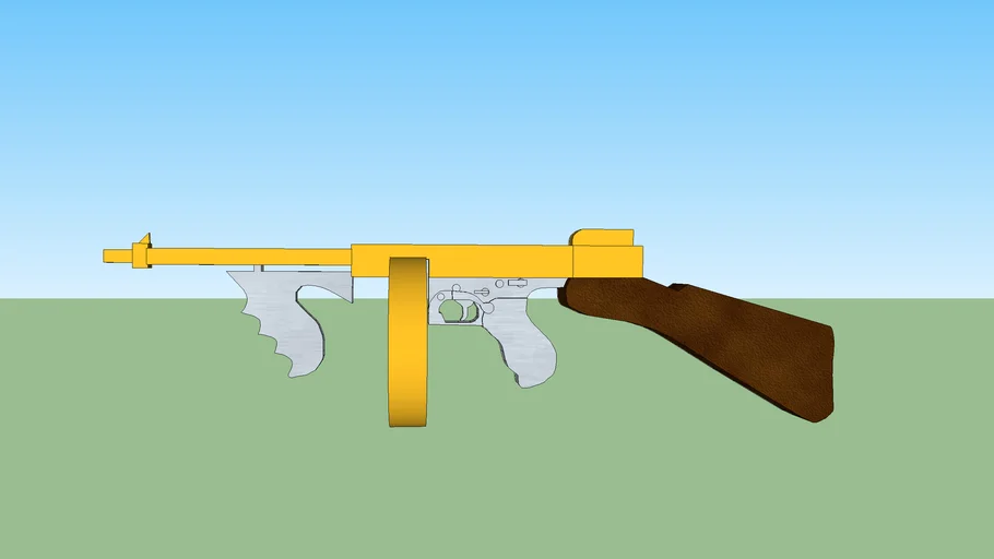 Tommy Gun(Thompson Submachine Gun)