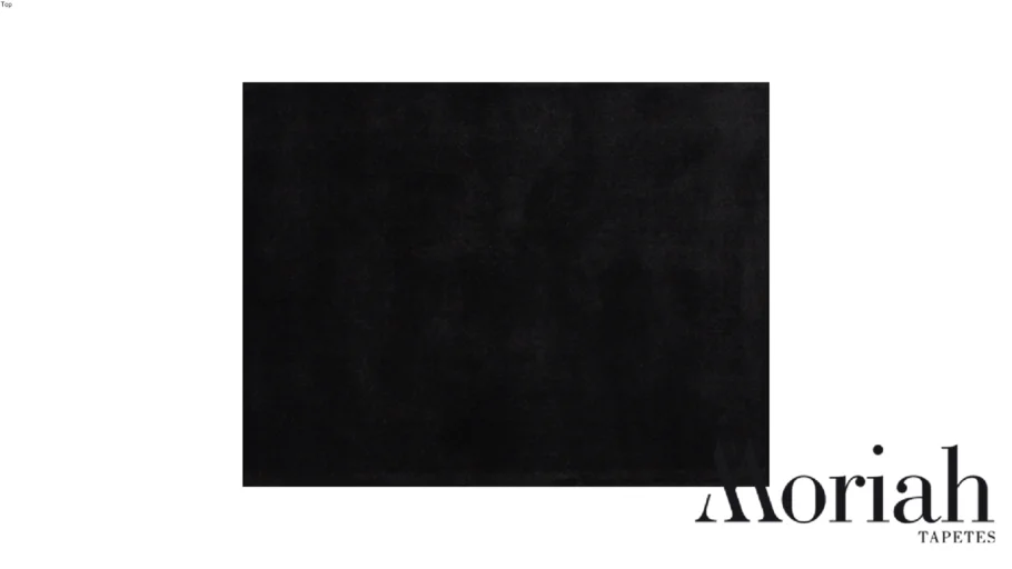 Tapete Retangular Basic Colors Preto